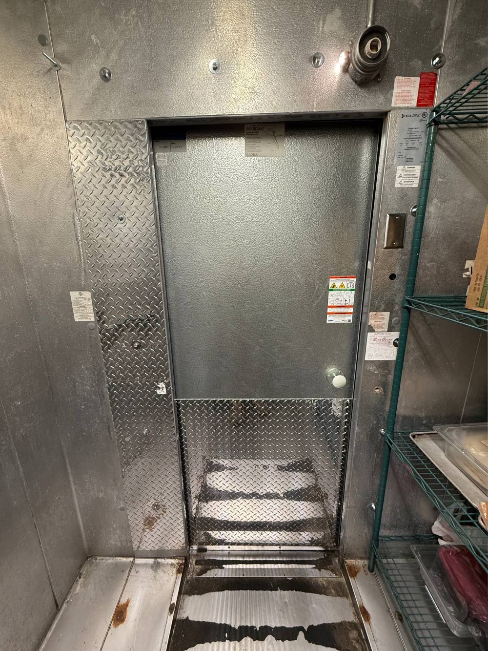 Custom commercial freezer door replacement | Carolina Cooler Doors